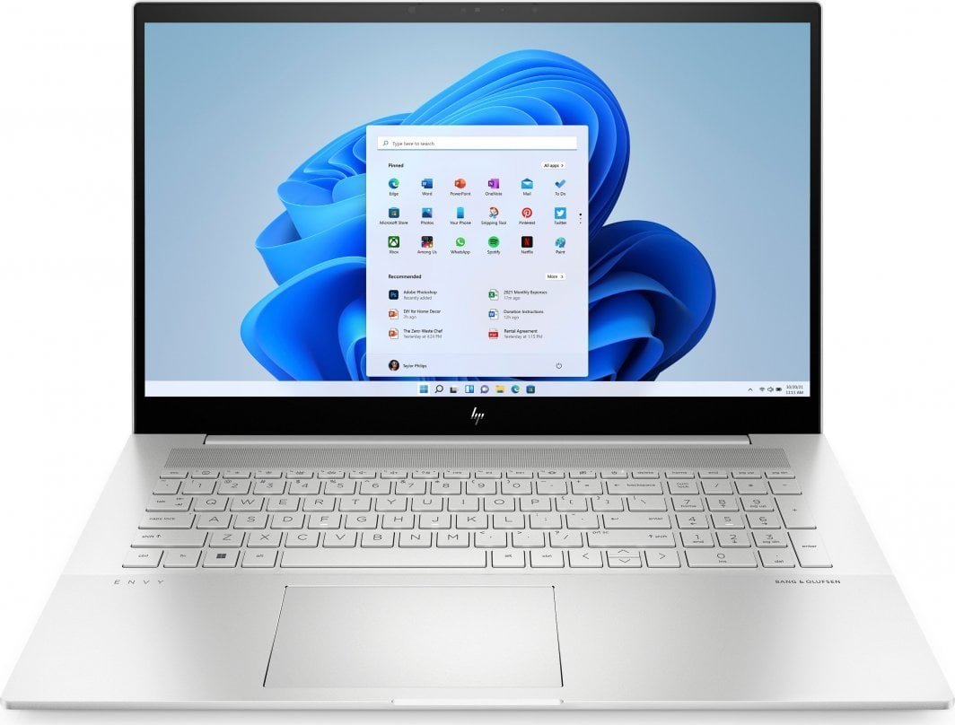 Laptop HP ENVY 17-cr0005nw i7-1255U / 16 GB / 512 GB / W11 / RTX 2050 (715V7EA) 1