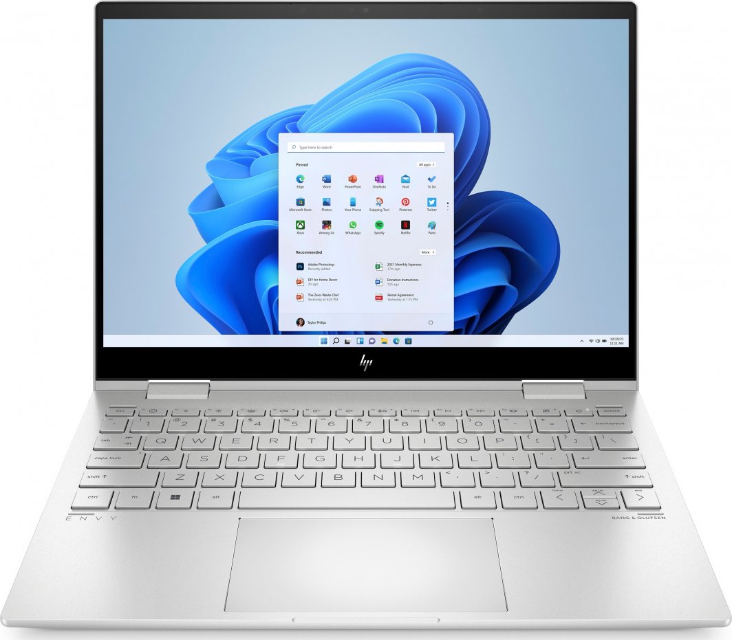 Laptop HP HP ENVY x360 Core i5-1230U | 13,3"-2.8K-OLED-Touch | 16GB | 512GB | W11H | Srebrna 1