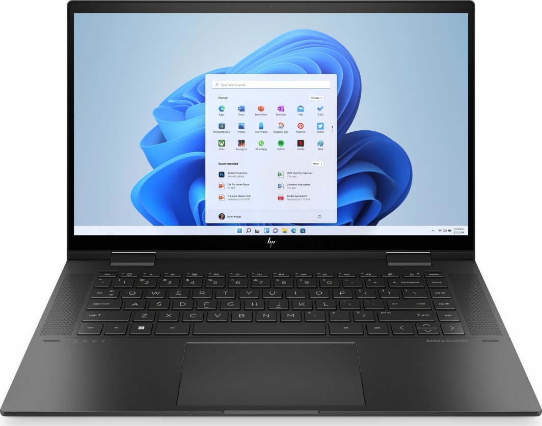 Laptop HP HP ENVY x360 Core i5-1240P | 15,6"-FHD-OLED-400-Touch | 16GB | 512GB | W11H | Czarna 1
