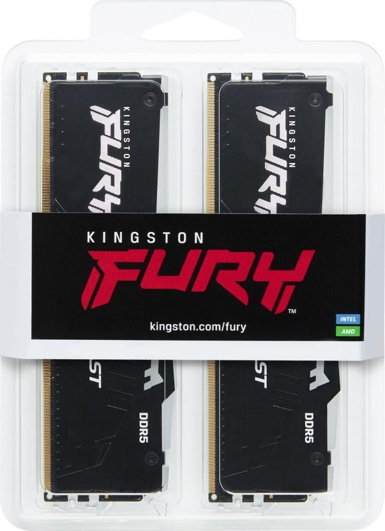 Kingston Fury Beast RGB, DDR5, 16 GB, 5600MHz, CL36