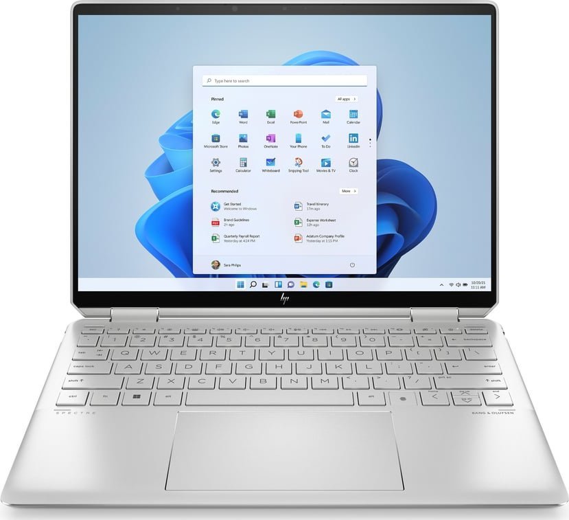 Laptop HP HP Spectre x360 Core i7-1255U | 13,5"-3K2K-OLED-Touch | 16GB | 2TB | W11H | Srebrna 1