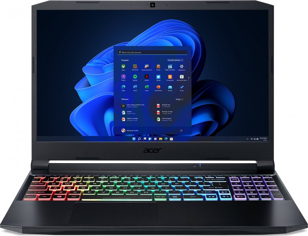 Laptop Acer Nitro 5 AN515-57 i5-11400H / 32 GB / 512 GB / W11 / RTX 3060 / 144 Hz (NH.QELEP.006) 1
