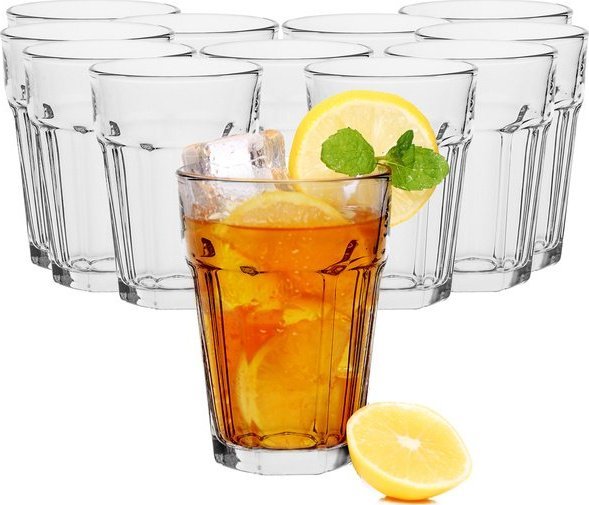 Trend Glass Szklanka do Latte Herbaty Drinków Wysokie 395ml 1
