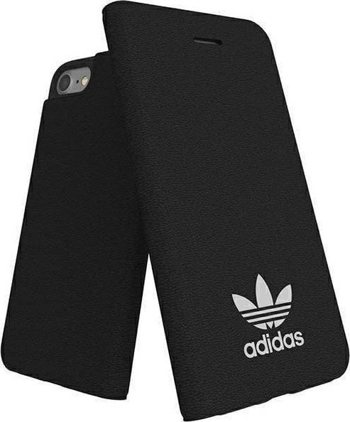 Adidas Oryginalne Etui IPHONE 6 / 6S / 7 / 8 / SE 2020 / 2022 Adidas Booklet Case New Basics (26303) czarne 1