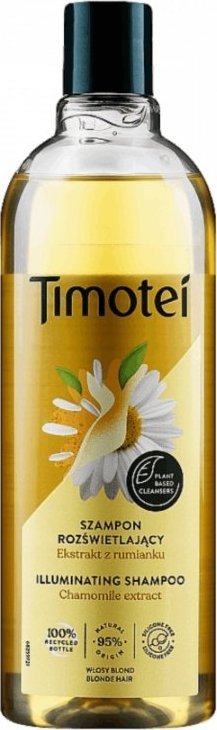 Timotei Timotei, Szampon rozświetlający, 400 ml (HIT) 1