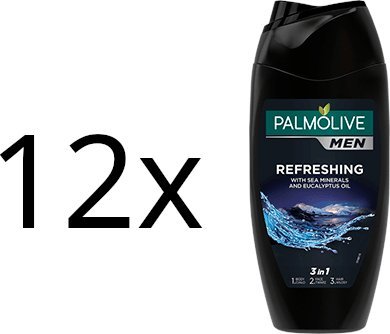 Palmolive  12x PALMOLIVE MEN  Żel Pod Prysznic Men 500ml Refreshing 1
