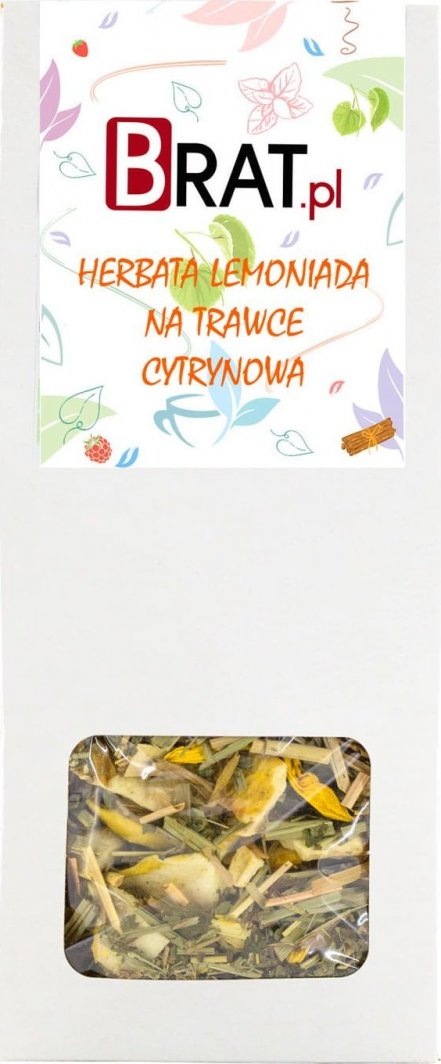 Brat Herbata - LEMONIADA na Trawce Cytrynowa 50g ORZEŹWIA GASI PRAGNIENIE 1
