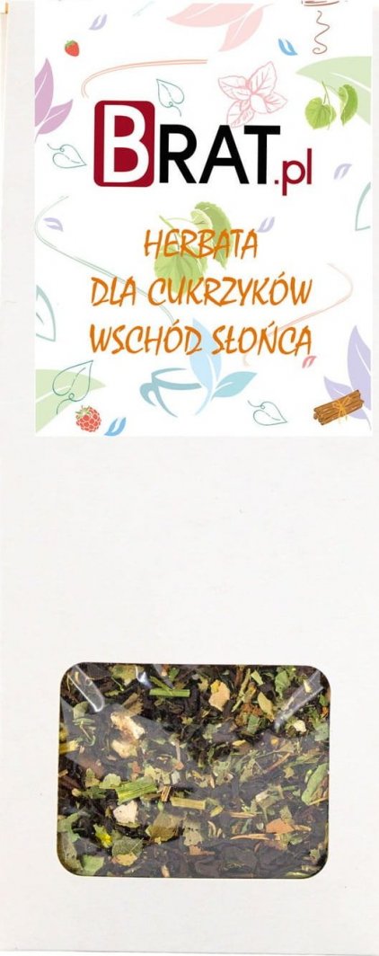 Brat Herbata Dla CUKRZYKÓW- Wschód Słońca 50g WSPOMAGA WALKĘ Z CUKRZYCĄ 1