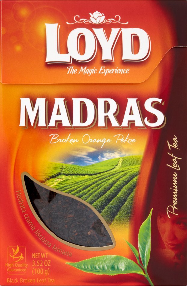 LOYD Loyd Madras Herbata czarna liściasta łamana 100 g 1