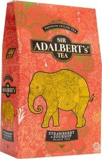 Adalbert's herbata czarna Strawberry & Soursop 80g 1