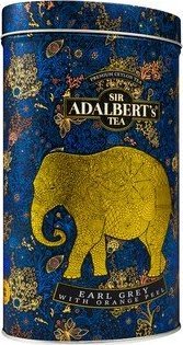 Adalbert's Herbata czarna liściasta Earl Grey z kawałkami pomarańczy 110g 1