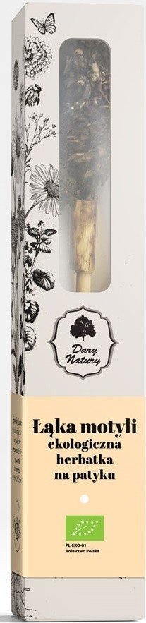 DARY NATURY - herbatki BIO HERBATKA NA PATYKU "ŁĄKA MOTYLI" BIO (1 SZT.) 2 g - DARY NATURY 1