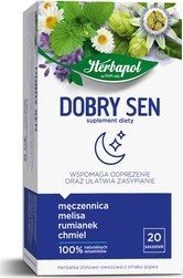 Selgros Herbapol Herbatka Funkcjonalna Dobry Sen (20 torebek x 1,5g) 30g 1