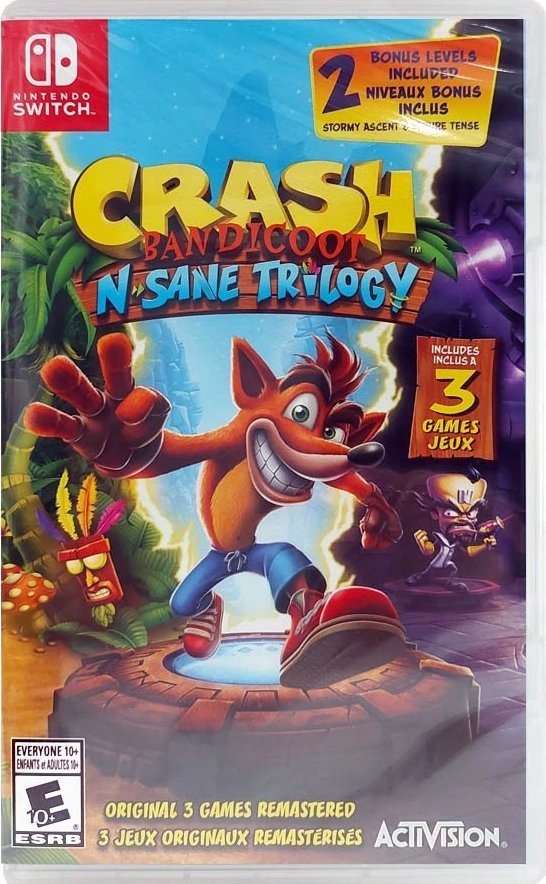 Gra Switch Crash Bandicoot N.sane Trilogy 1
