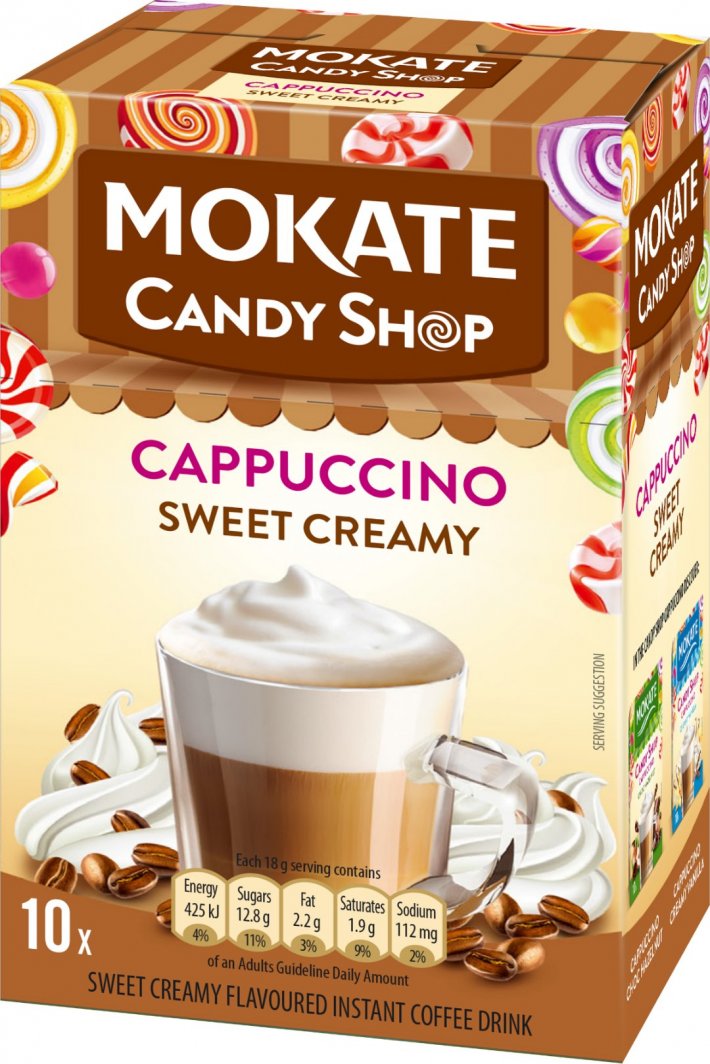 Mokate Mokate Candy Shop Sweet Creamy Cappucino 1