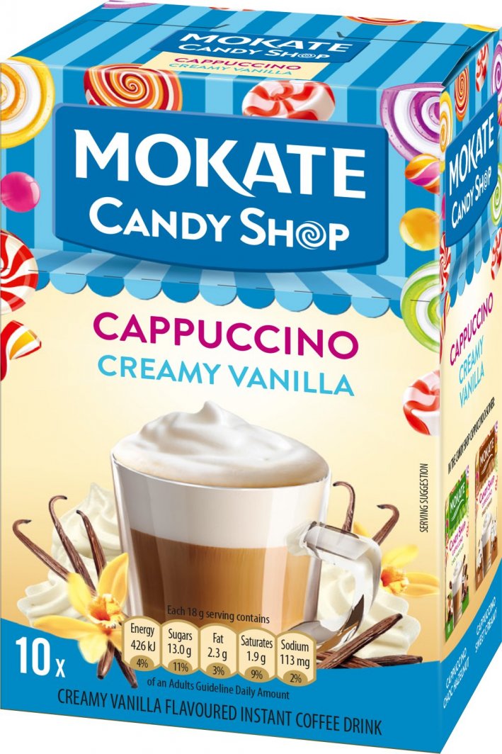 Mokate Mokate Candy Shop Creamy Vanilla Cappuccino 1