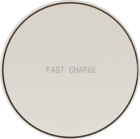 Ładowarka ŁADOWARKA INDUKCYJNA BEZPRZEWODOWA QI UNIWERSALNA FAST CHARGE - FC01 BIAŁY (MIN.2A) 1