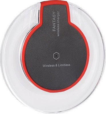 Ładowarka ŁADOWARKA INDUKCYJNA BEZPRZEWODOWA QI UNIWERSALNA - ENTERPRISE LED CZARNY (MIN.2A) 1