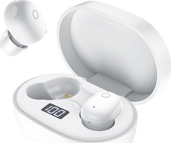 Słuchawki BOROFONE SŁUCHAWKI BLUETOOTH TWS BW06 MANNER BIAŁE 1