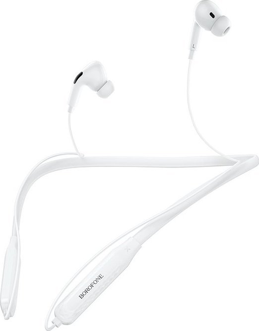 Słuchawki BOROFONE SŁUCHAWKI SPORTOWE BE45 DELIGHTFUL BLUETOOTH BIAŁE 1