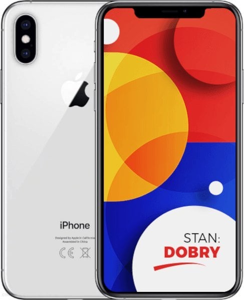 Smartfon Apple Apple iPhone XS Silver 256GB Smartfon - Stan Dobry 1