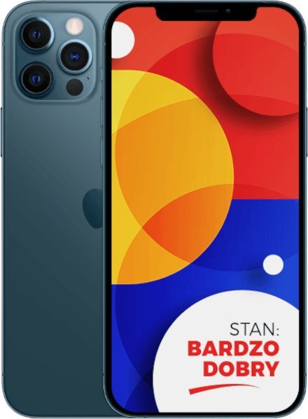 Smartfon Apple Apple iPhone 12 Pro MAX Pacific Blue 128GB Smartfon - Stan Bardzo Dobry 1