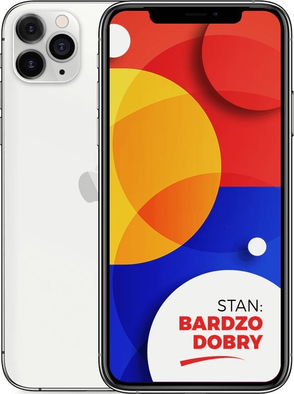 Smartfon Apple Apple iPhone 11 Pro Silver 64GB Smartfon - Stan Bardzo Dobry 1