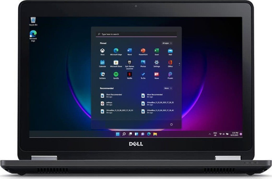 Laptop Dell Latitude E5270 i5-6300U 8GB 256GB SSD Dotykowy FullHD IPS Win11 Pro 1