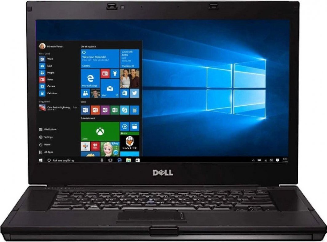 Laptop Dell Latitude E6510 i5-460M 8GB 256GB SSD 15,6" FullHD Win10 Pro DVD 1