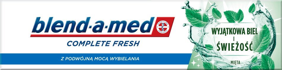 blend-a-med Blend-a-med Complete Fresh Extra White & Fresh Pasta do zębów, 75 ml 1