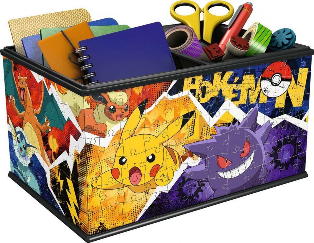 Ravensburger Puzzle 3D - Szkatułka Pokemon (115464) 1