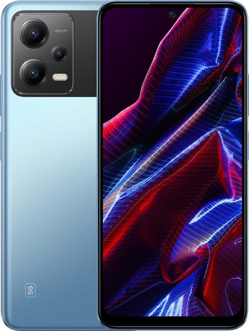 Smartfon POCO X5 5G 6/128GB Niebieski  (MZB0D6UEU) 1