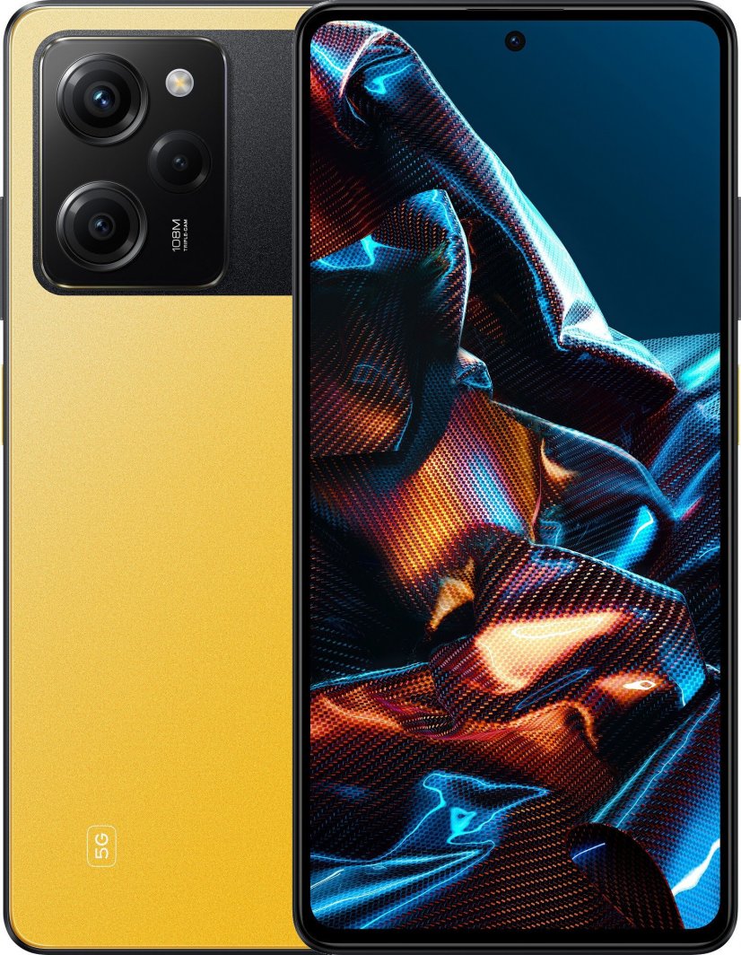 Smartfon POCO X5 Pro 5G 8/256GB Żółty  (MZB0CSEEU) 1