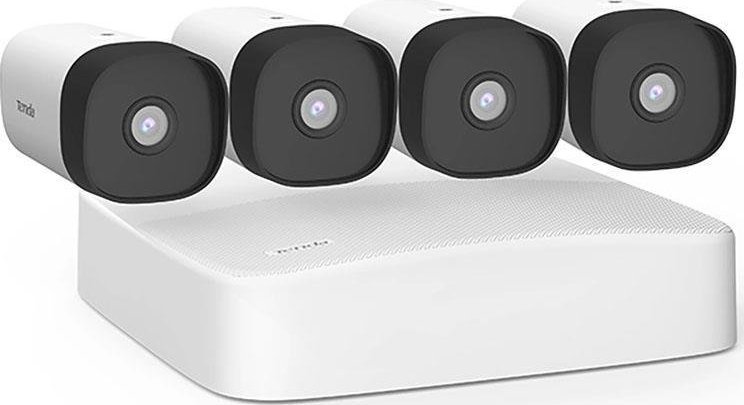 Tenda Zestaw do monitoringu Tenda K4P-4TR  4-kamery PoE 1