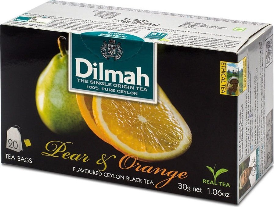 Actis DILMAH herbata czarna Gruszka Pomarańcza 20tb 1