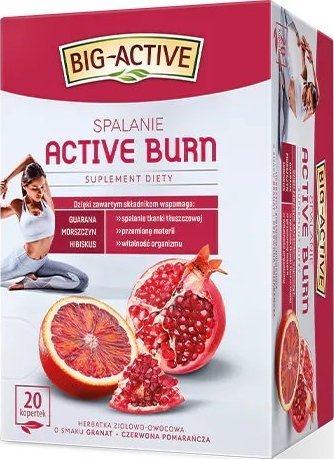 BIG-ACTIVE BIG-ACTIVE herbata funkcjonalna Active Burn 20tb 1