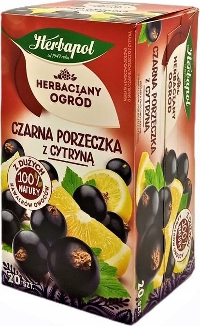 Herbapol HERBAPOL herbata owocowa Czarna Porzeczka Cytryna 1