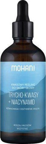 Mohani Równoważący peeling kwasowy do skóry głowy Trycho-kwasy + Niacynamid 100ml 1