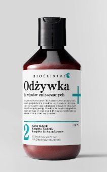 Bioelixire Odżywka do włosów zniszczonych Bioelixire Kompleks 12 aminokwasów 300 ml 1