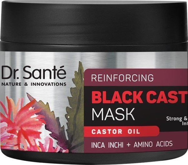 Dr. Sante Dr. Sante Black Castor Oil Mask regenerująca maska do włosów z olejem rycynowym 300ml 1