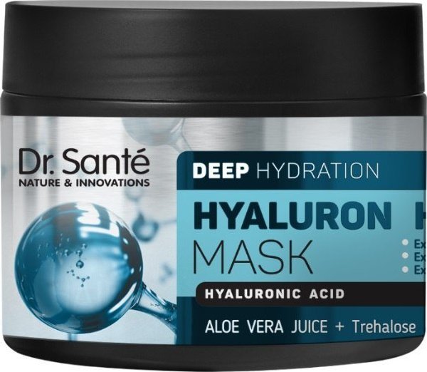Dr. Sante Dr. Sante Hyaluron Hair Mask nawilżająca maska do włosów z kwasem hialuronowym 300ml 1