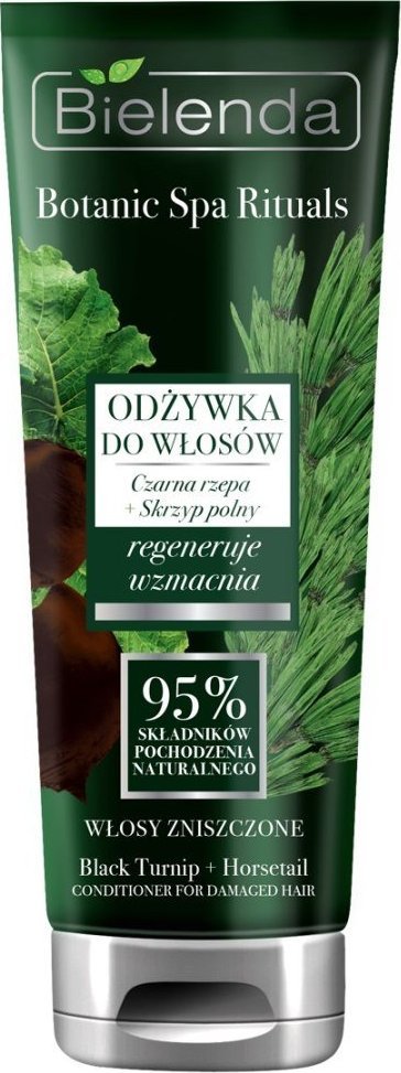 Bielenda Bielenda Botanic Spa Rituals odżywka do włosów zniszczonych Czarna Rzepa + Skrzyp Polny 250ml 1