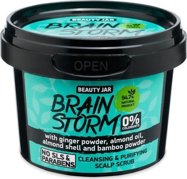 Beauty Jar BEAUTY JAR Brainstorm oczyszczający peeling do skóry głowy 100g 1