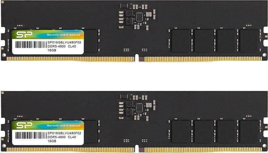 Pamięć Silicon Power DDR5, 32 GB, 4800MHz, CL40 (SP032GBLVU480F22) 1