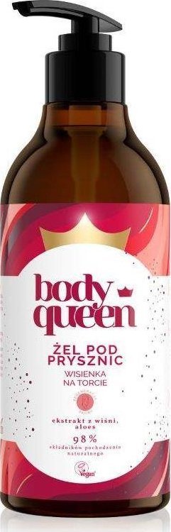 Body Queen Żel pod prysznic Wisienka na Torcie 400ml 1