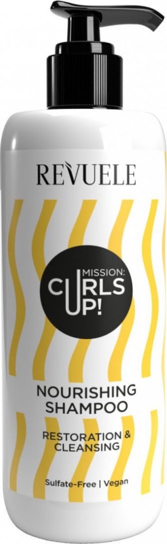 Revuele Odżywczy szampon do włosów / Revuele Mission: Curls Up! Nourishing Shampoo (400 ml) 1