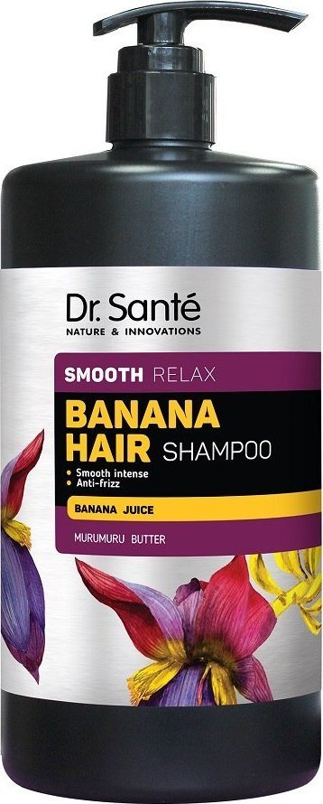 Dr. Sante Dr. Sante Banana Hair Shampoo wygładzający szampon do włosów z sokiem bananowym 1000ml 1