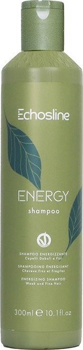 Echosline ECHOSLINE Energy Shampoo energizujący szampon do włosów słabych i cienkich 300ml 1