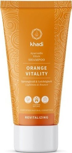 Khadi Khadi Orange Vitality Shampoo rewitalizujący szampon do włosów Pomarańcza 30ml 1