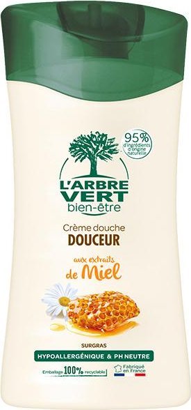 Larbre Vert Żel pod prysznic L'ARBRE VERT Honey 250 ml 1